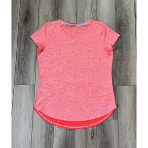 Under Armour Run Threadborne Athletic Short Sleeve Tee Orange Women’s Sz Medium